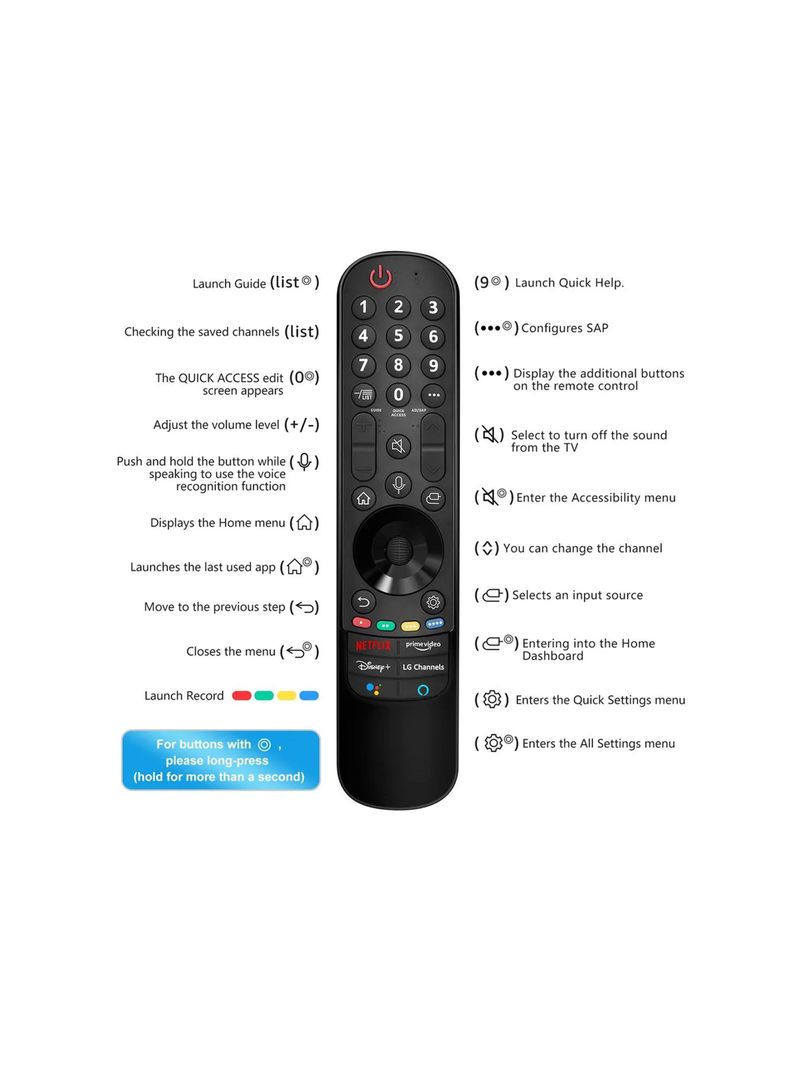 Control LG Magico Smart Tv Voz Puntero Alternativo-1