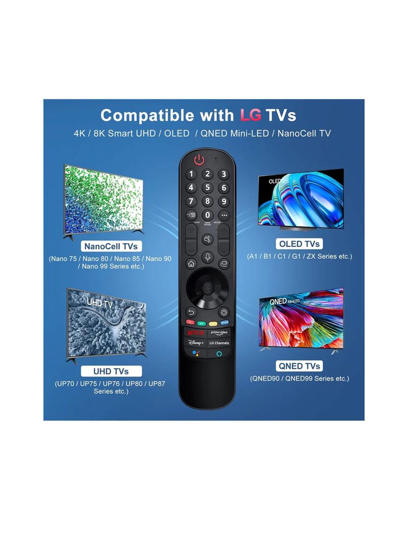 Control LG Magico Smart Tv Voz Puntero Alternativo-2