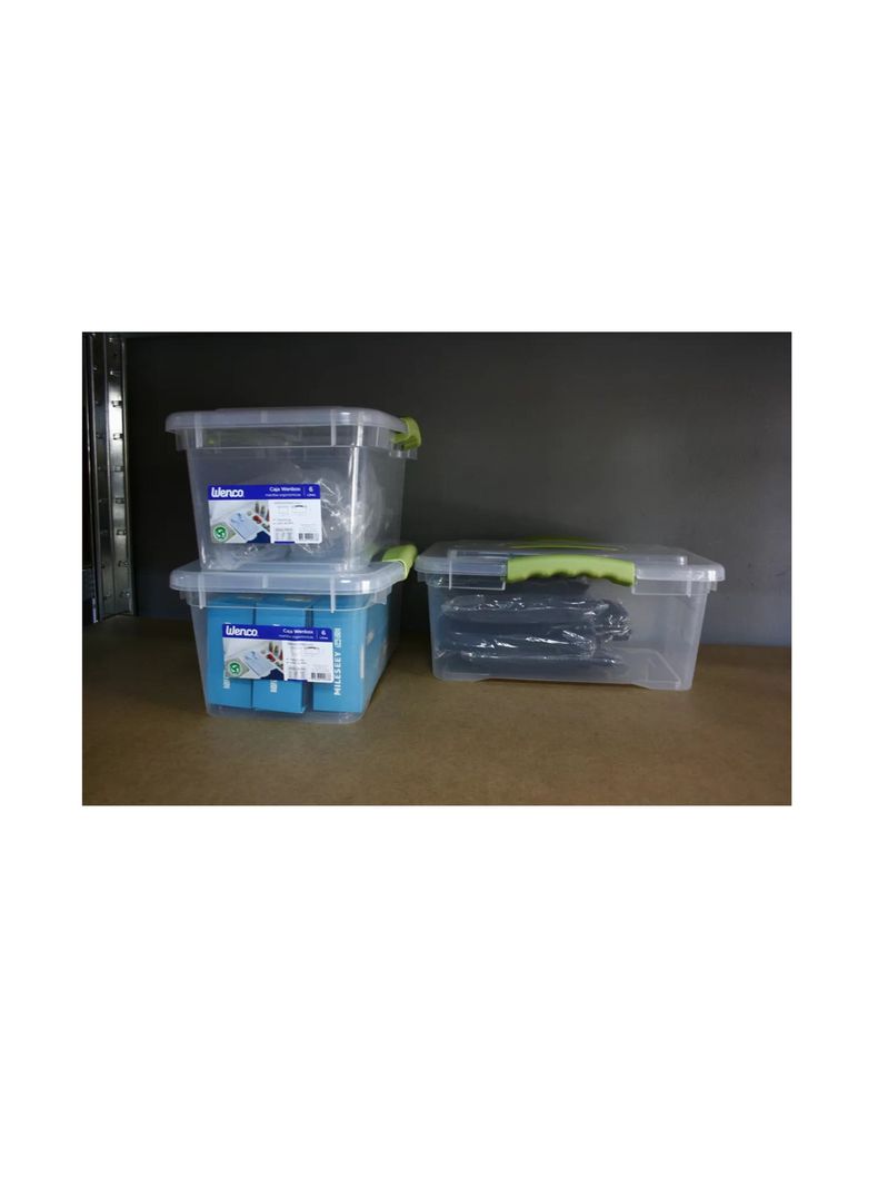 Caja Organizadora Multiuso 6 Litros Wenco 15x22x33 Cm-3