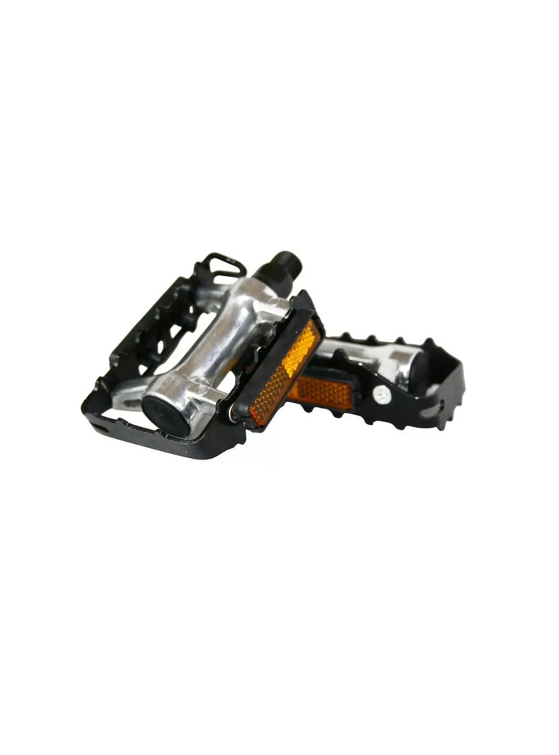 Par Pedales Bicicleta Universal Aluminio C/ Reflectante Mtb-0