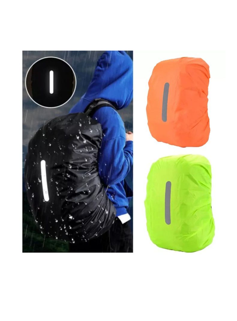 Funda Cubre Mochila Impermeable Reflectante 8-17 Litros-3