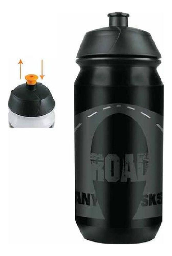 Caramayola Sks 500ml Ciclismo Válvula Push-pull Negro