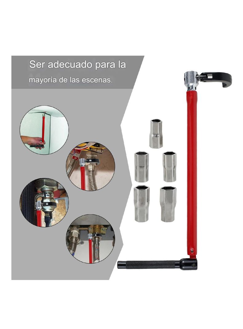 Llave Ajustable Para Grifos Y Lavamanos Gasfiter Lavaplatos-1