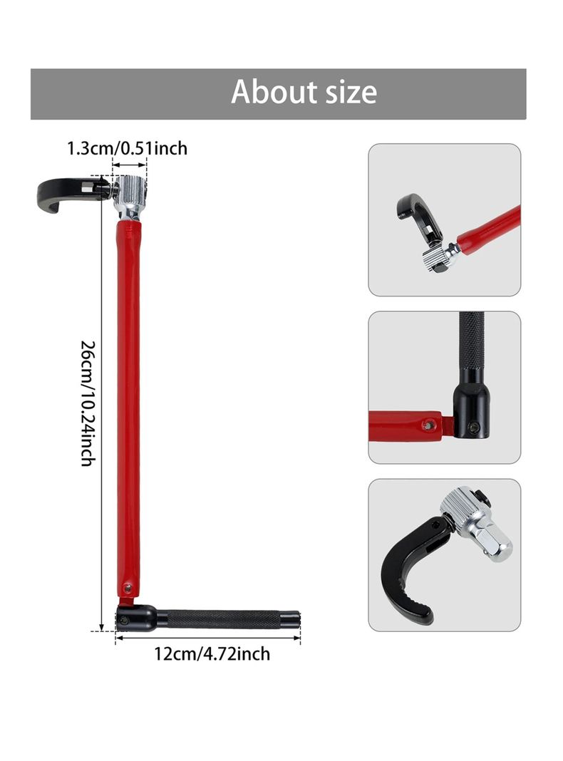 Llave Ajustable Para Grifos Y Lavamanos Gasfiter Lavaplatos-2