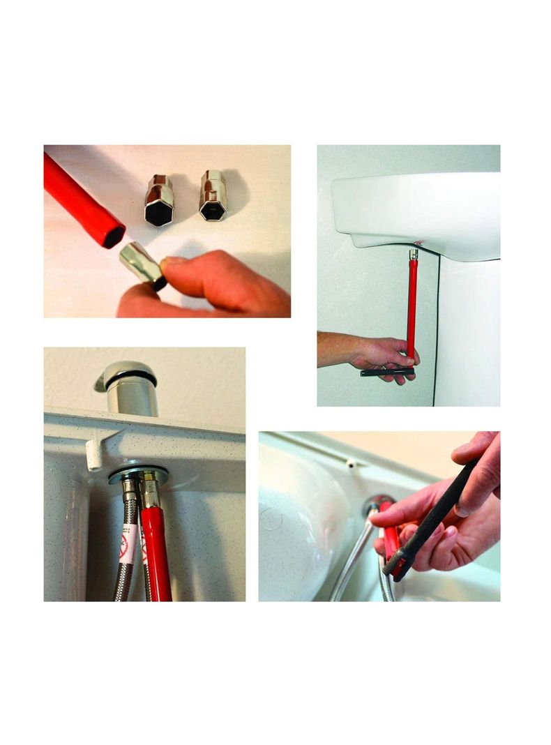 Llave Ajustable Para Grifos Y Lavamanos Gasfiter Lavaplatos-6