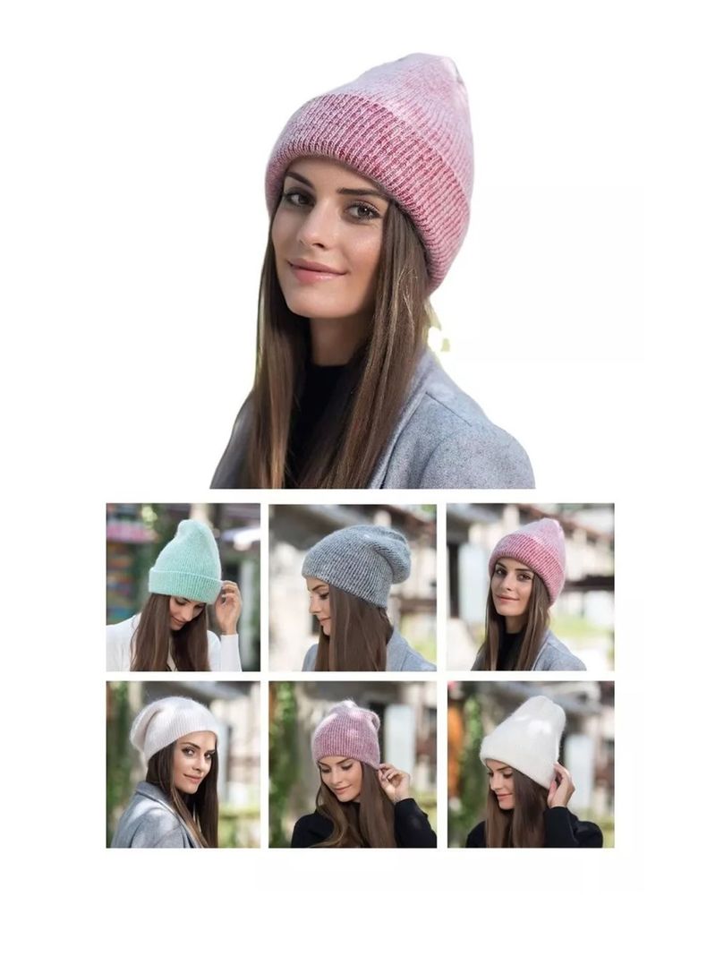 Gorro De Lana Estilo Casual Unisex - Invierno Y Frío-2