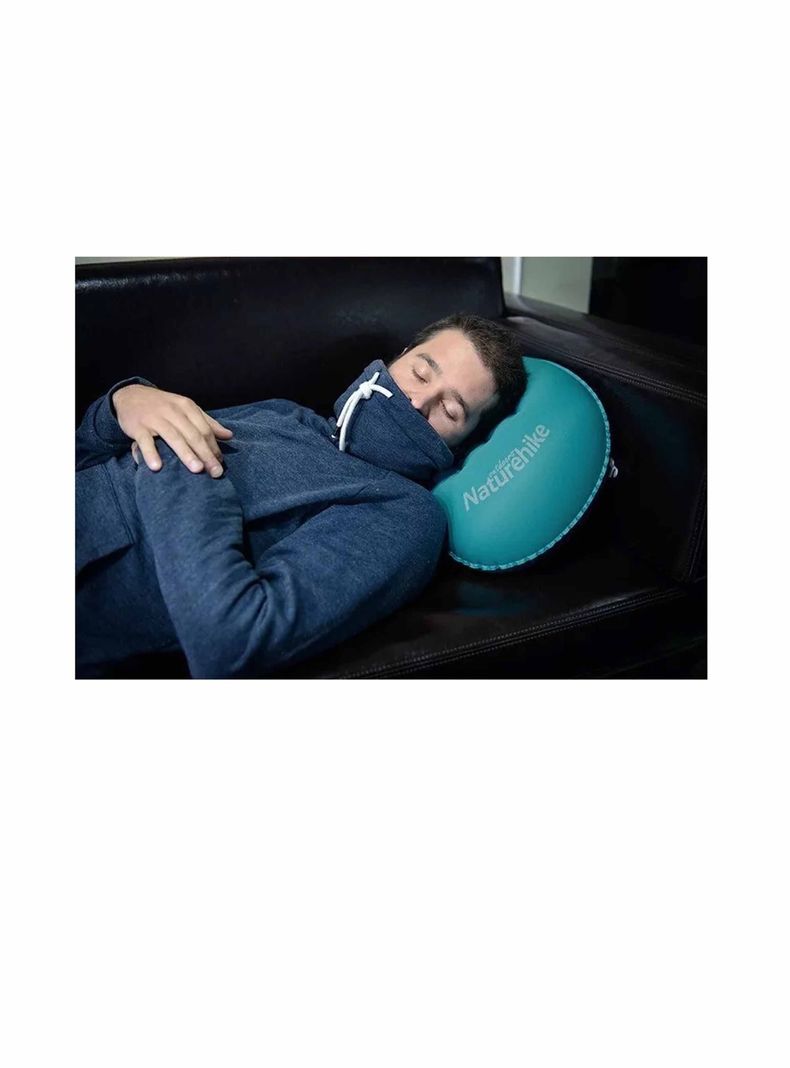 Almohada Inflable Para Viaje Naturehike Camping Ultraliviana-5