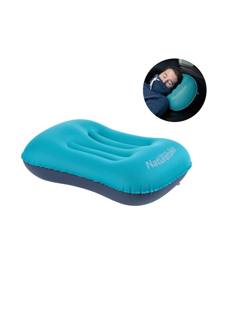 Almohada Inflable Para Viaje Naturehike Camping Ultraliviana-0