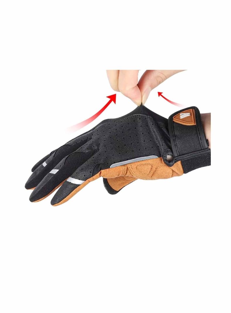Guantes West Biking Mtb Y Ruta Dedo Largo Bicicleta-1