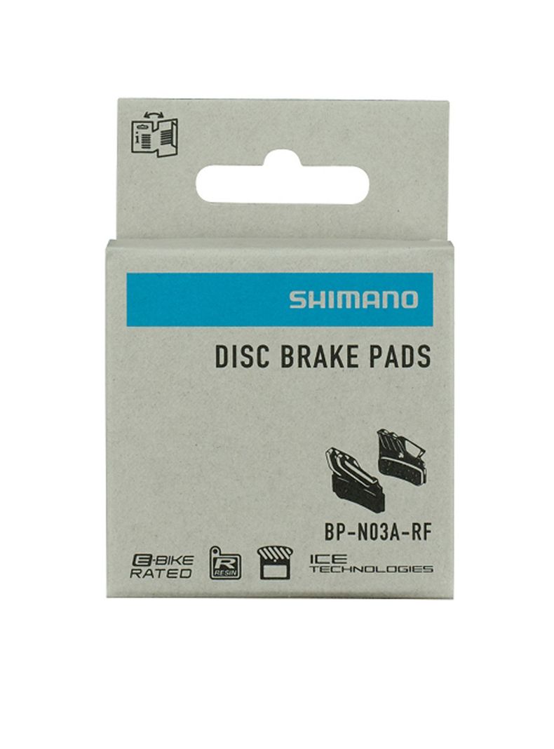 Pastillas Freno Shimano N03a-rf Resina Aletas Bicicleta Mtb-1