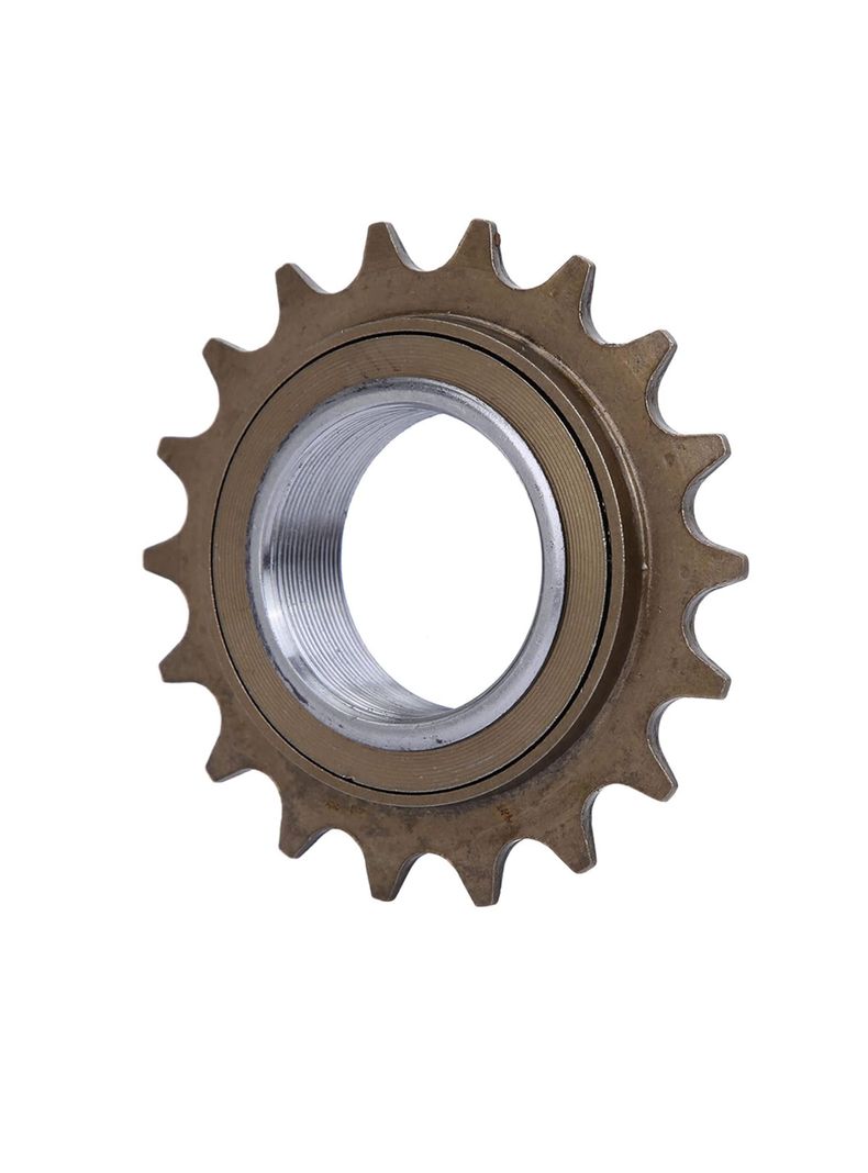Piñon Trasero Libre 18 Dientes Bicicleta BMX Fixie Acero-0