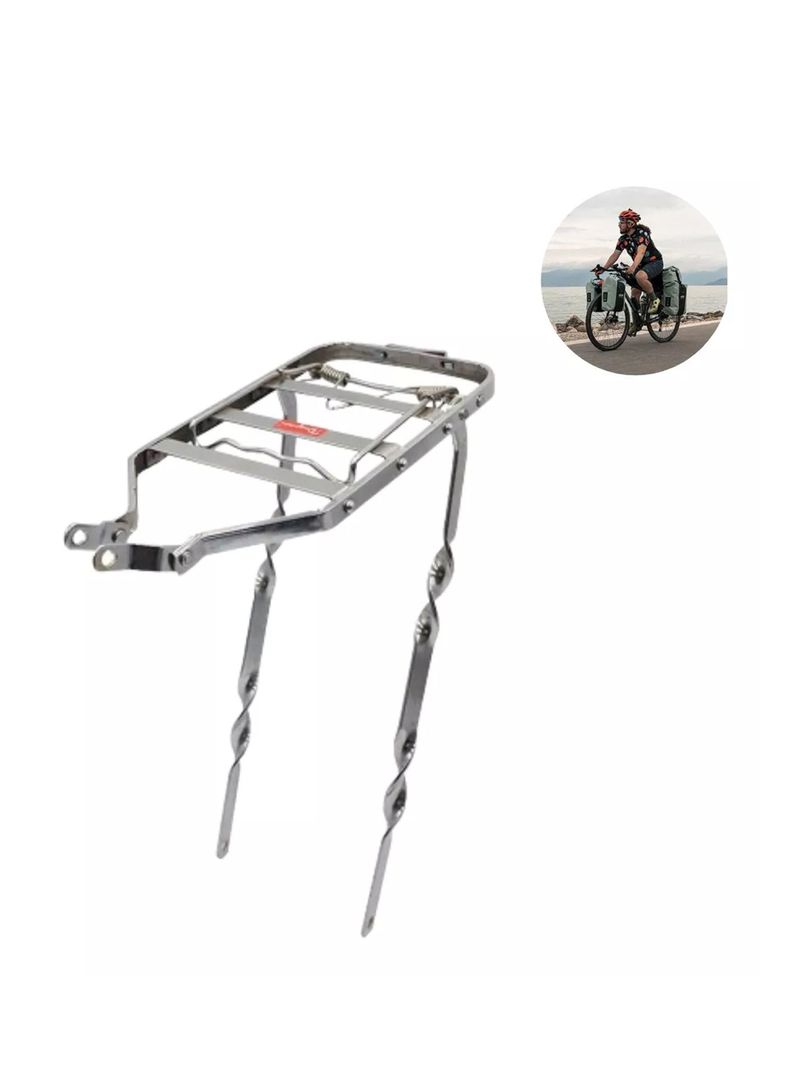 Parrilla Trasera Bicicleta Mtb 26 Transporte Alforja-0