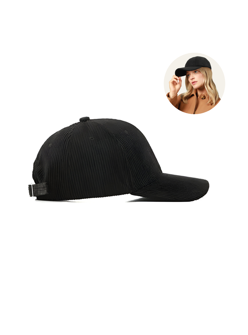 Gorra 100% Algodón Cotelé Jockey Unisex Clásico Casual-1