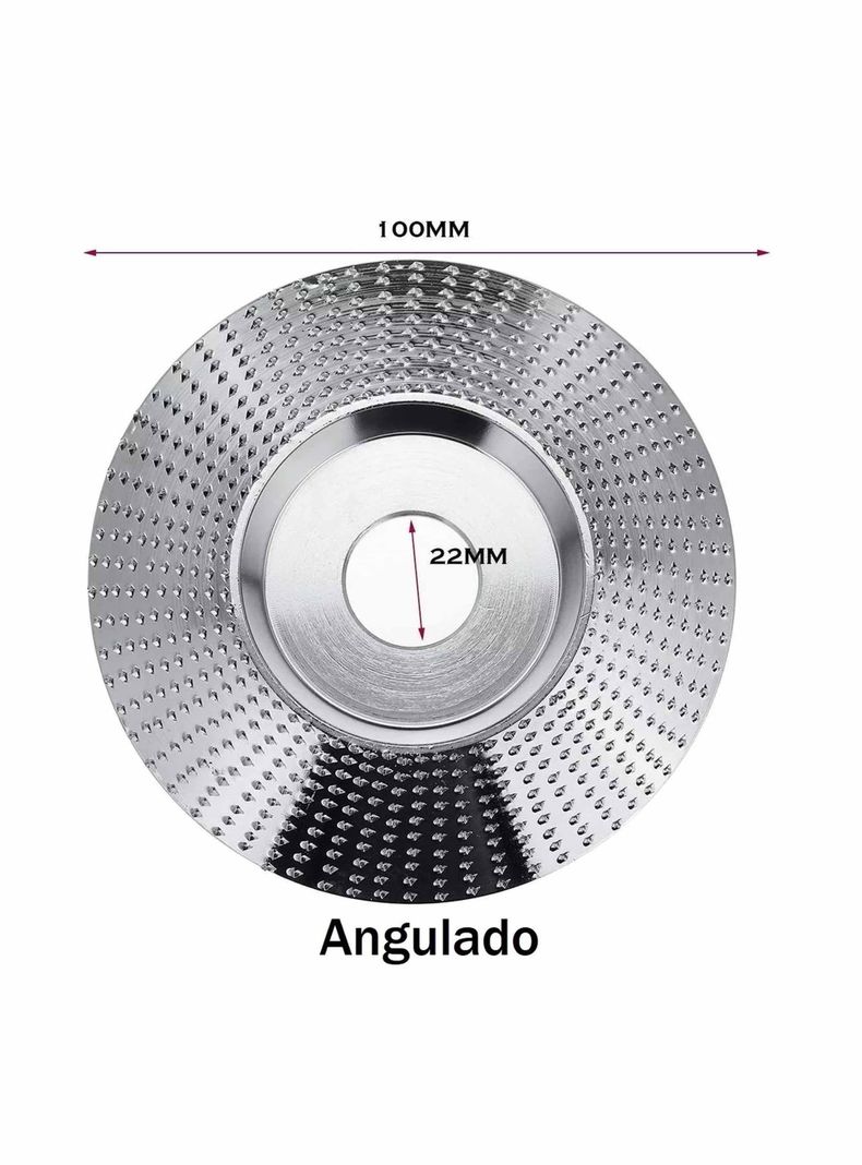 Disco Desgaste De Madera Estándar Chile 22 Mm Lijado Esmeril-1