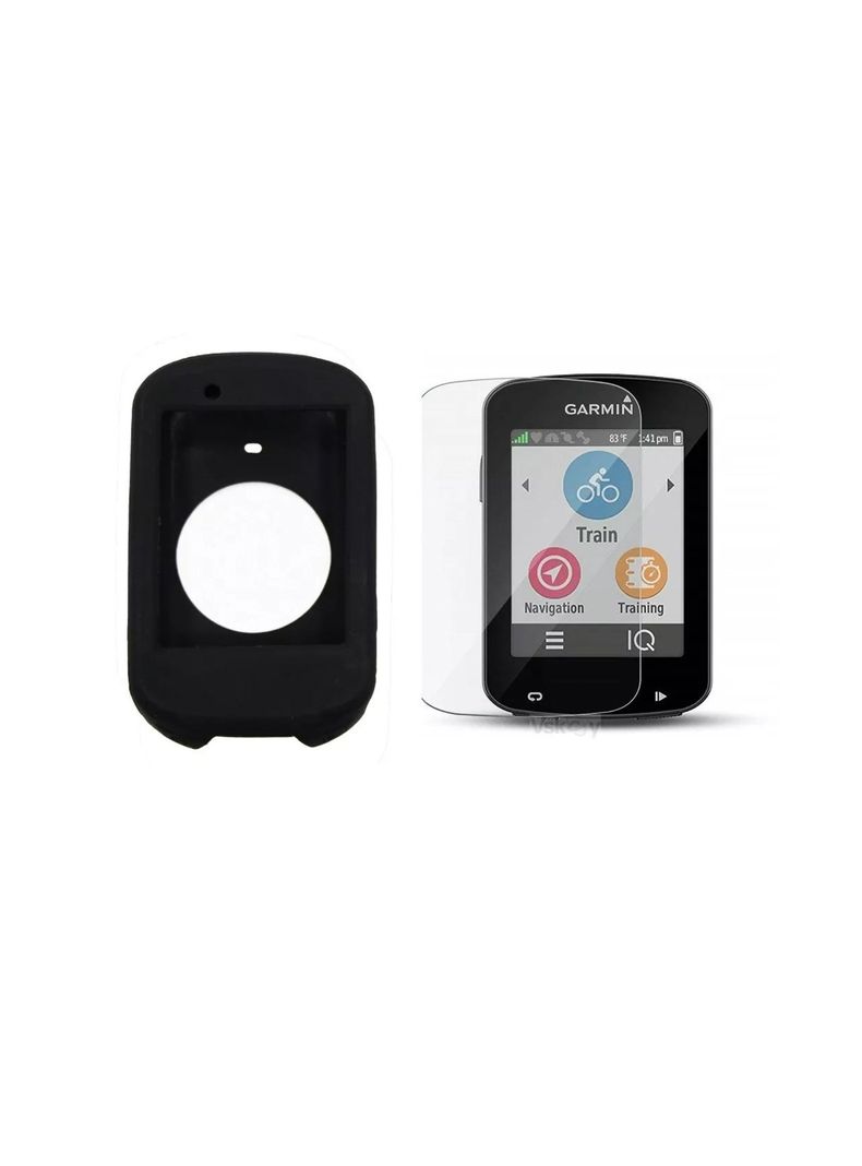 Lamina Vidrio Templado + Funda Silicona Garmin Edge 830-0