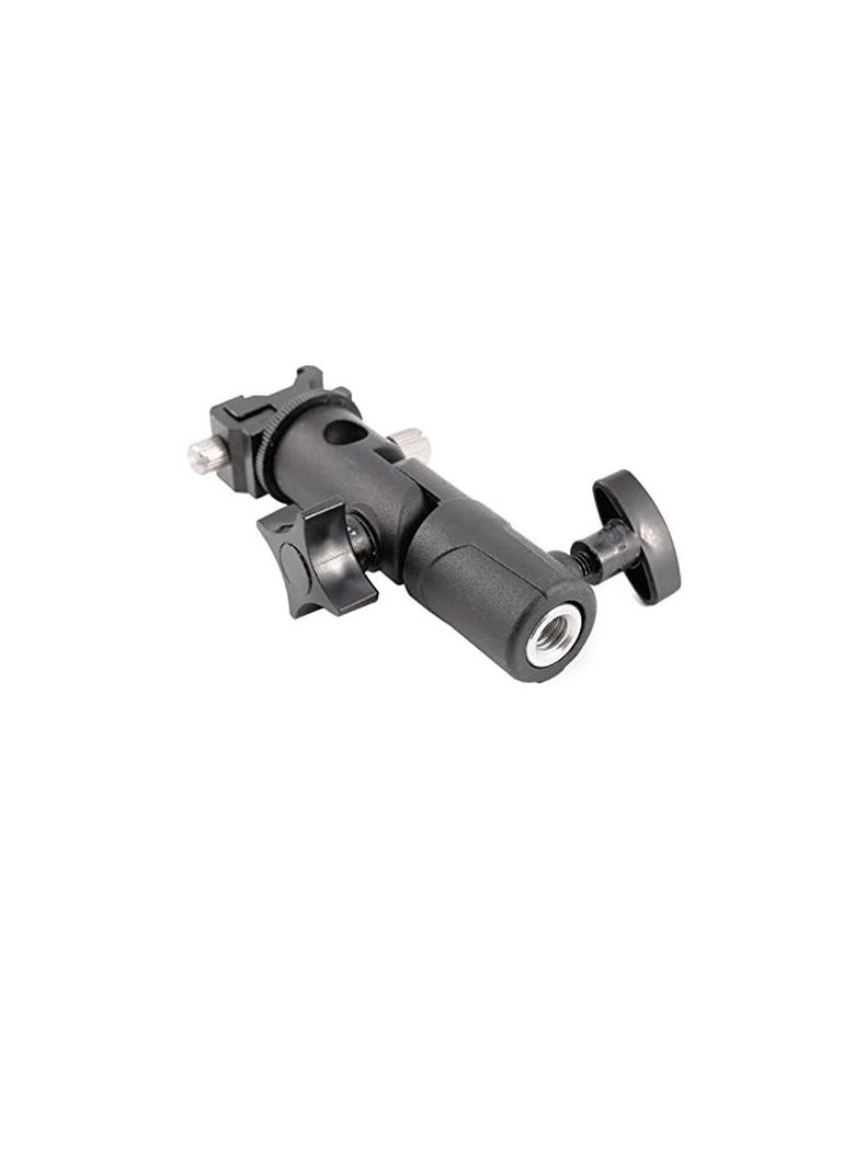 Swivel Soporte De Zapata Para Flash Y Paraguas Metal-3