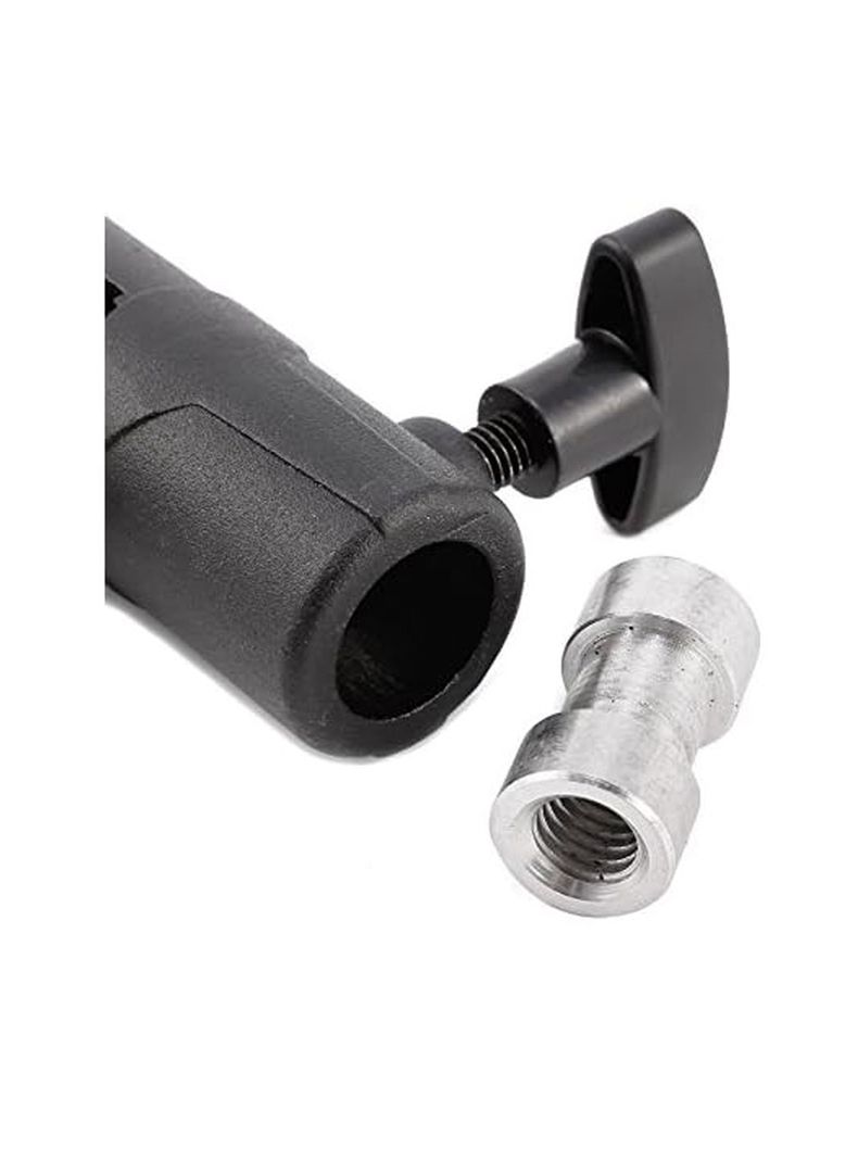 Swivel Soporte De Zapata Para Flash Y Paraguas Metal-6