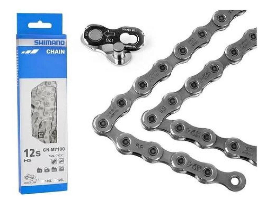 Cadena Shimano Mtb Slx Cn-m7100 12 V 126 Negro