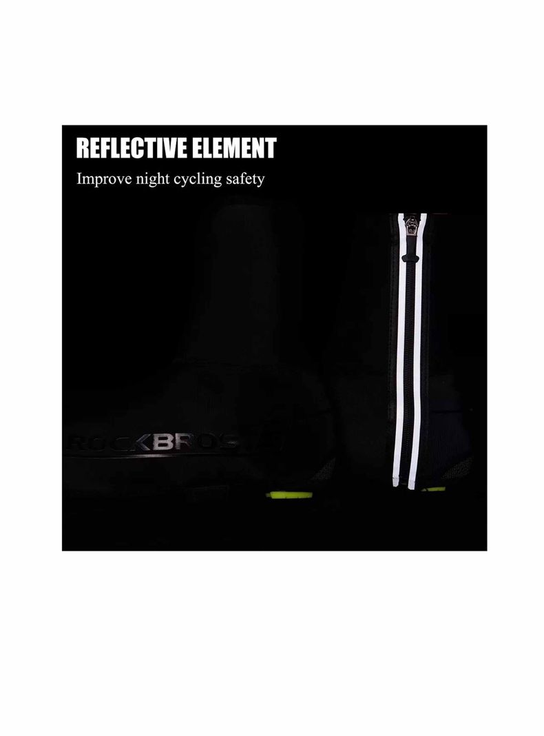 Cubrezapato Rockbros Térmico Impermeable Windproof Bicicleta-4