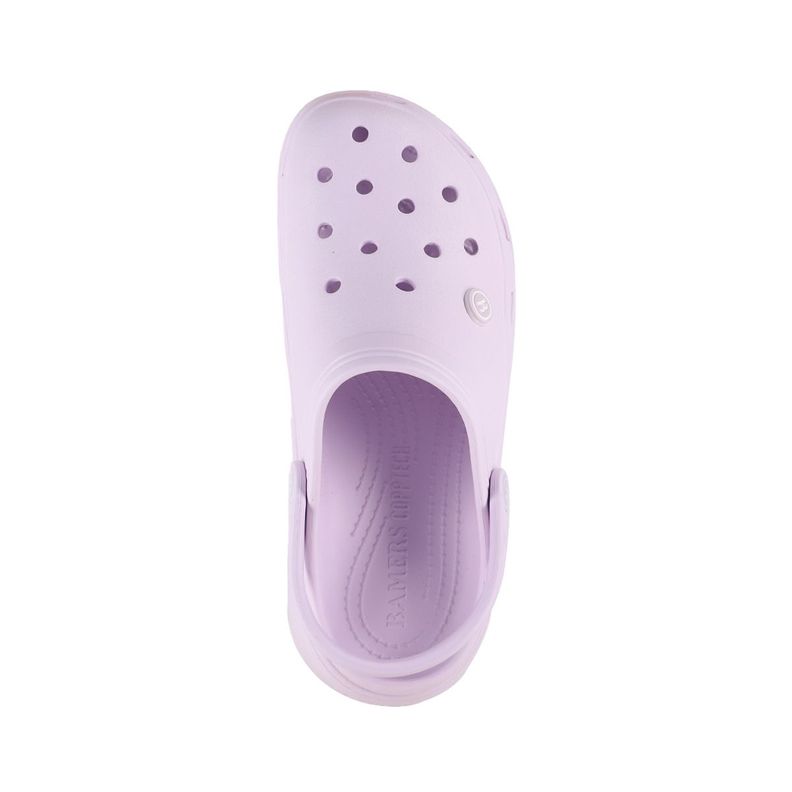 Zuecos Plataforma Mujer Bamers Air Morado-2