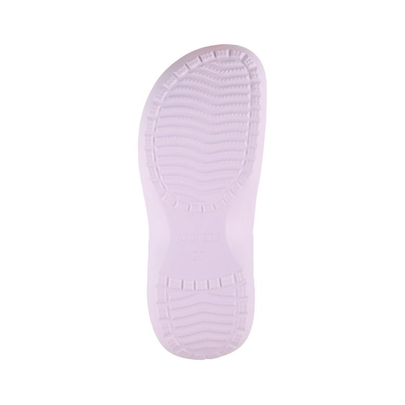 Zuecos Plataforma Mujer Bamers Air Morado-3