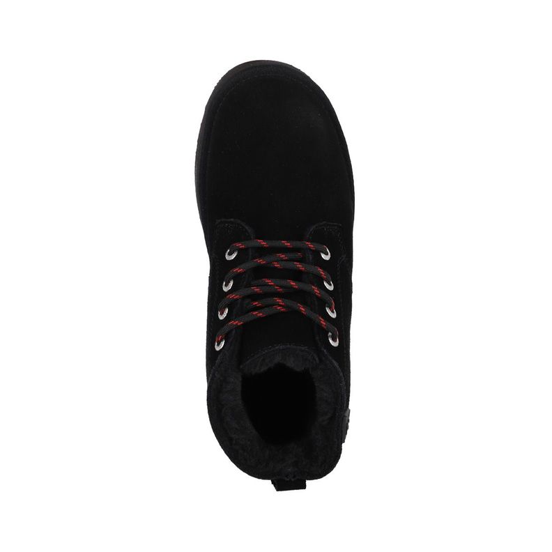 Bota Mujer  Bamers Lara Cuero Negro-2