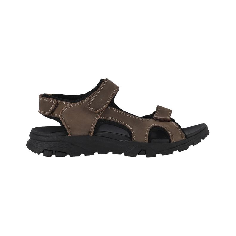 Sandalias Hombre Bamers Raft Café-0