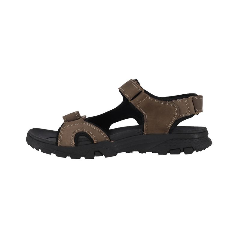 Sandalias Hombre Bamers Raft Café-1