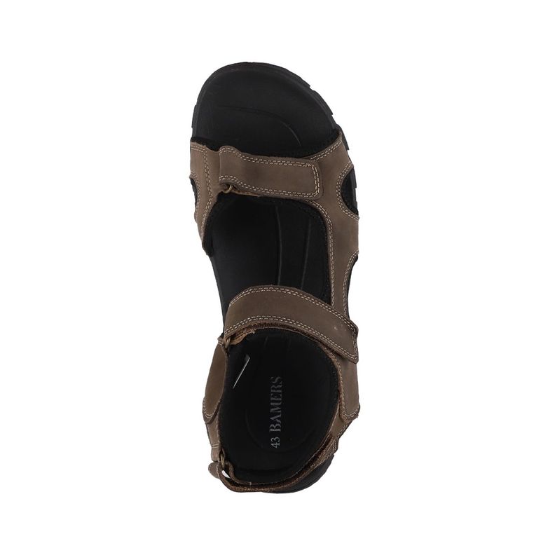 Sandalias Hombre Bamers Raft Café-2