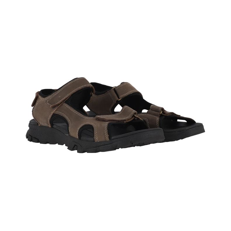 Sandalias Hombre Bamers Raft Café-4