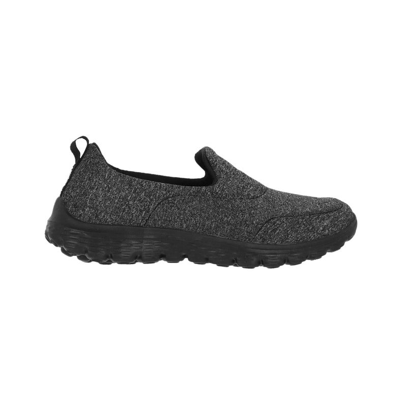 Slip On Mujer Melange Bamers Mirlo Negro-0