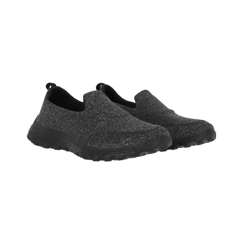 Slip On Mujer Melange Bamers Mirlo Negro-2