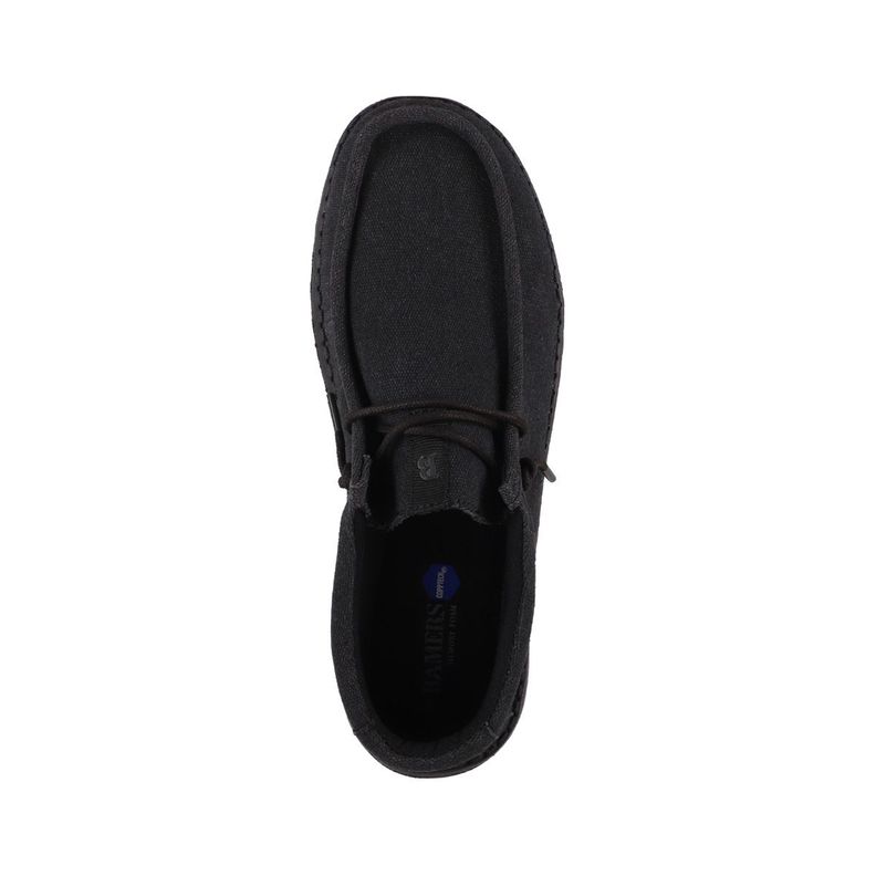 Zapatillas Hombre Negro Bamers Salerno-2