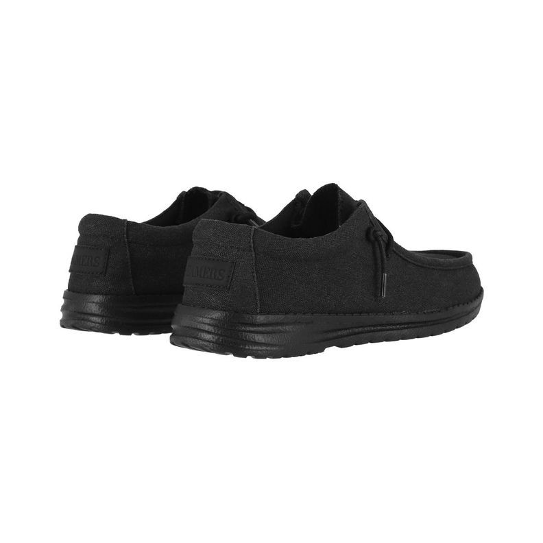 Zapatillas Hombre Negro Bamers Salerno-5