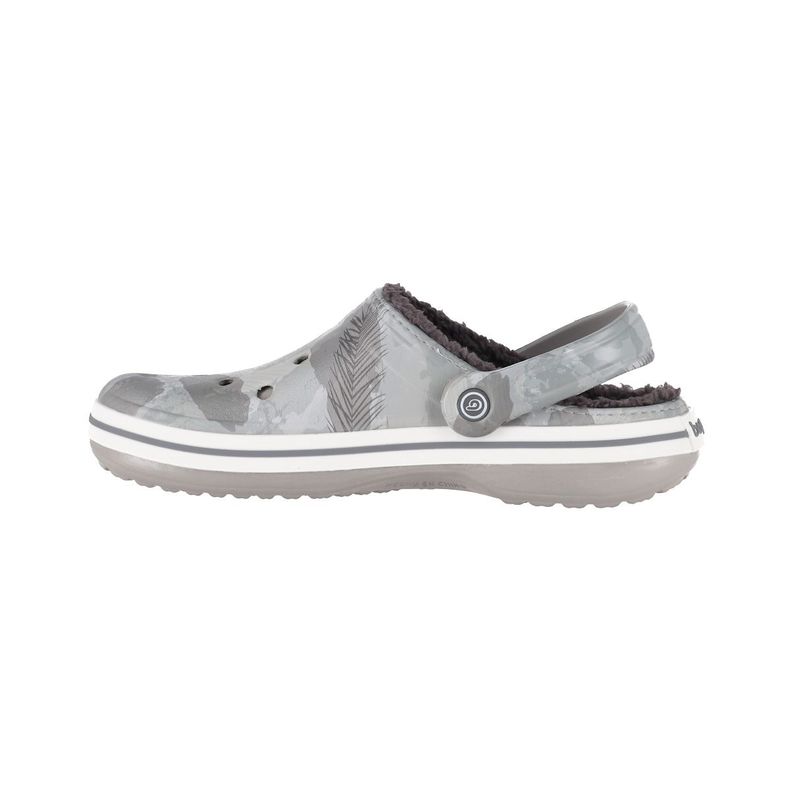 Zuecos Hombre Bamers Refugio Gris Print-1