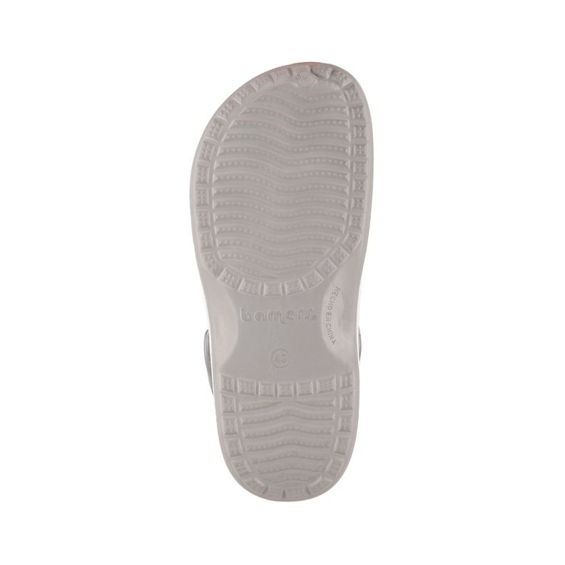 Zuecos Hombre Bamers Refugio Gris Print-3