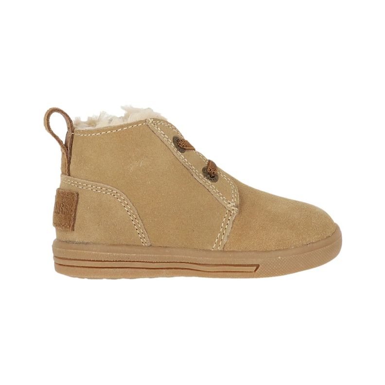 Bota Bamers Camper Cuero Niños Beige Oscuro-0