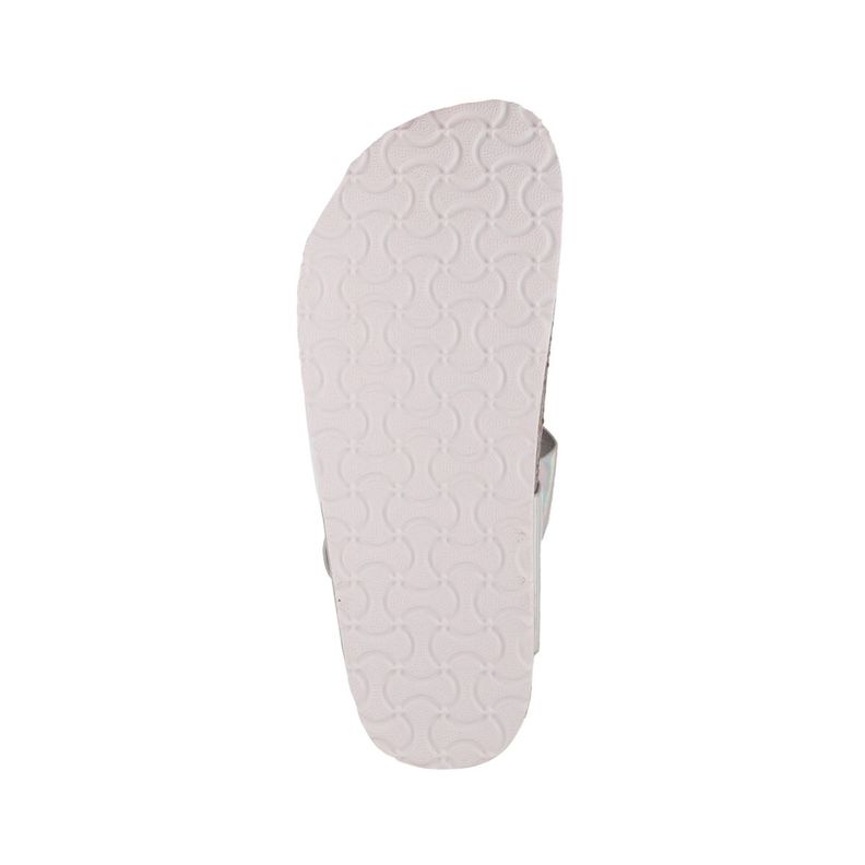 Sandalias Mujer Blanco Brillante Bamers Kend Capri-3
