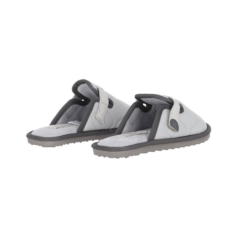 Pantufla Bamers Sol Mujer Gris-5