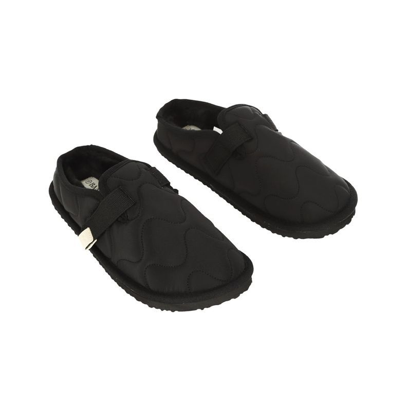 Pantufla Bamers Puffy x Depto 51 Mujer Negro-2