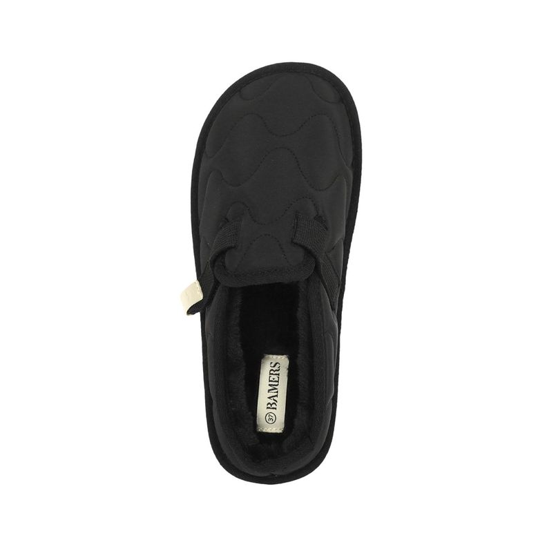 Pantufla Bamers Puffy x Depto 51 Mujer Negro-5
