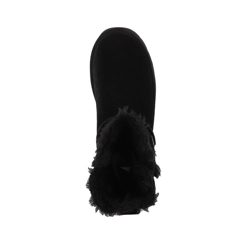 Bota Mujer Bamers Blast Button Cuero Negro-2