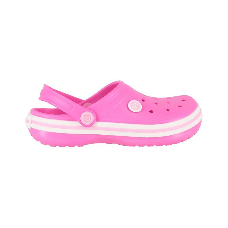 Zuecos Joven Bamers Airline Rosado-0