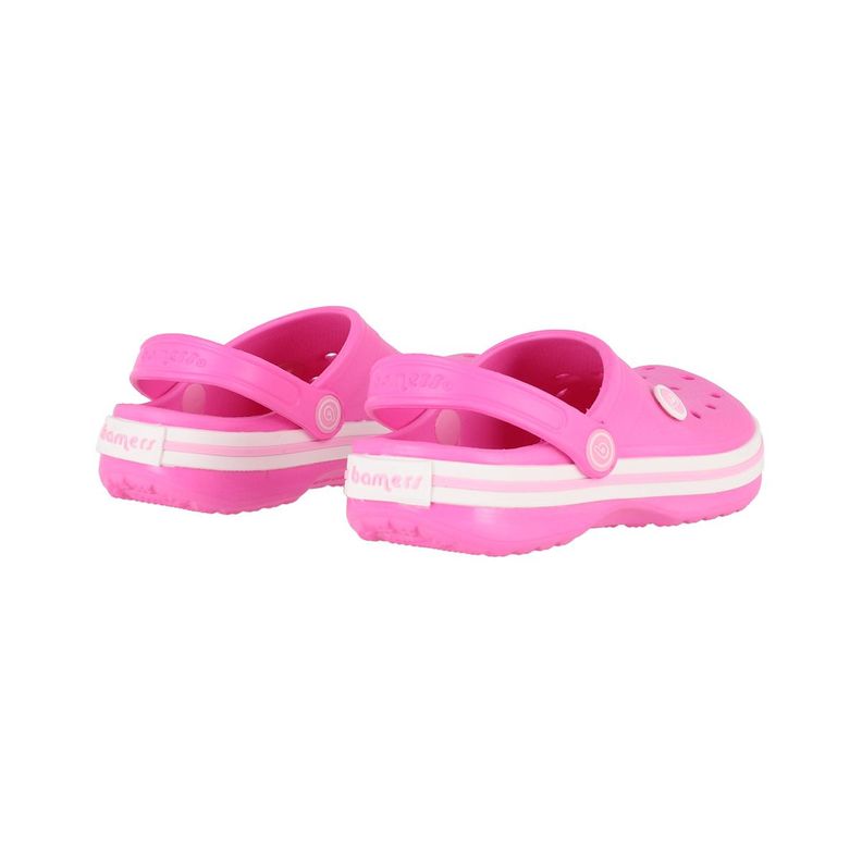 Zuecos Joven Bamers Airline Rosado-5