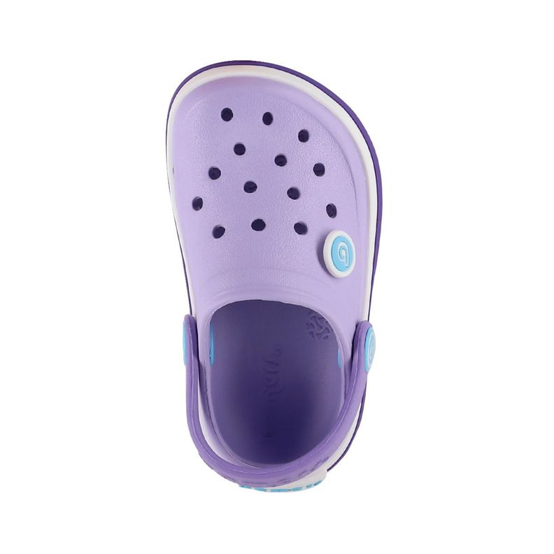 Zuecos Baby Airline Bamers Morado-2
