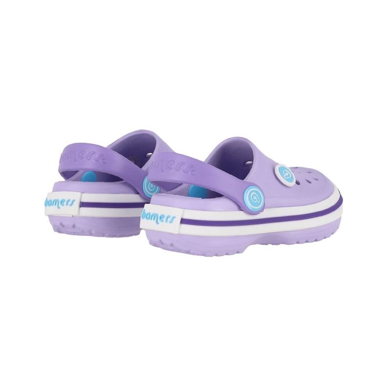Zuecos Baby Airline Bamers Morado-5