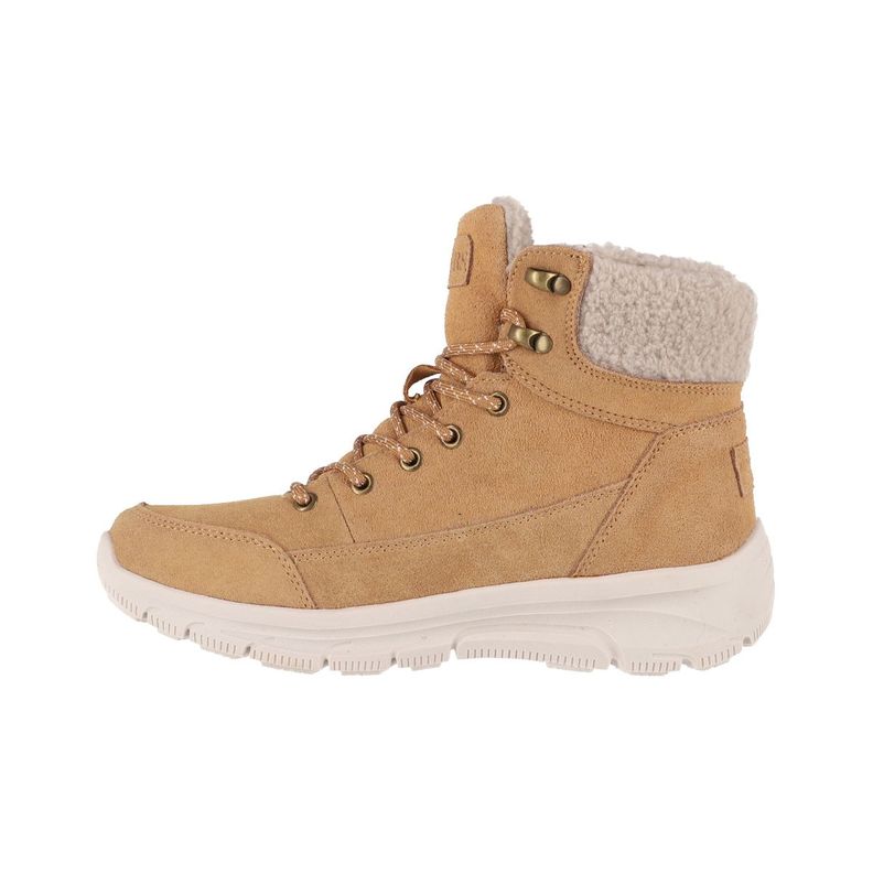 Botin Mujer Bamers Tivoli Laces Cuero Caramel-1
