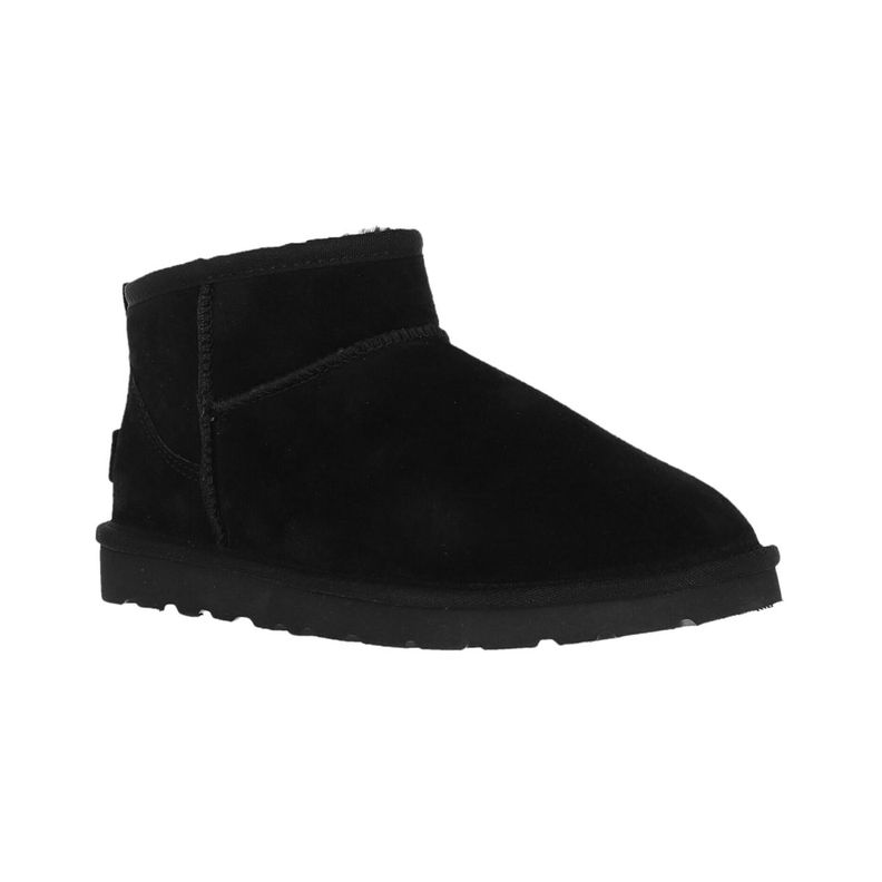 Bota Bamers Blast Mini Cuero Mujer Negro-1