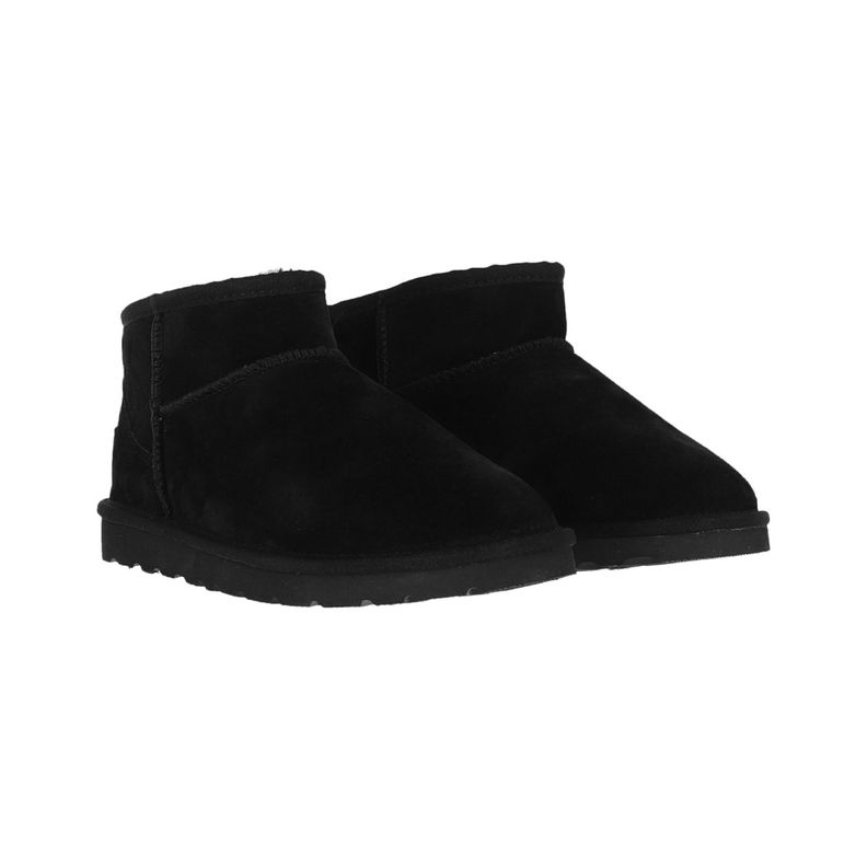 Bota Bamers Blast Mini Cuero Mujer Negro-2