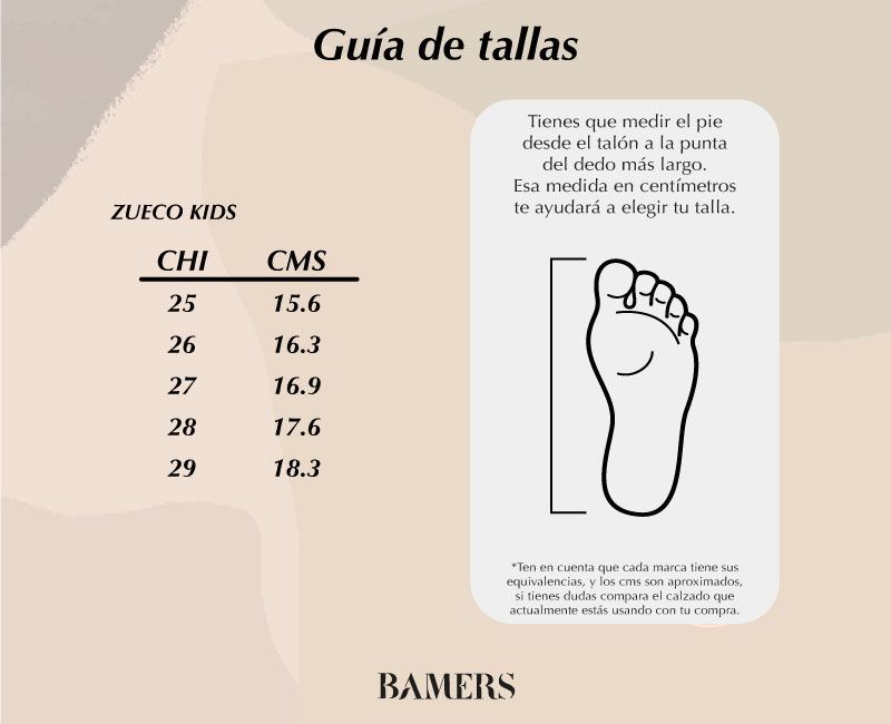 Zueco Bamers Refugio Line Niña Gris/Blanco-5